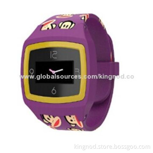 MTK6260 Calling Function GPS + GPRS Smart Watch with 450mAh Battery